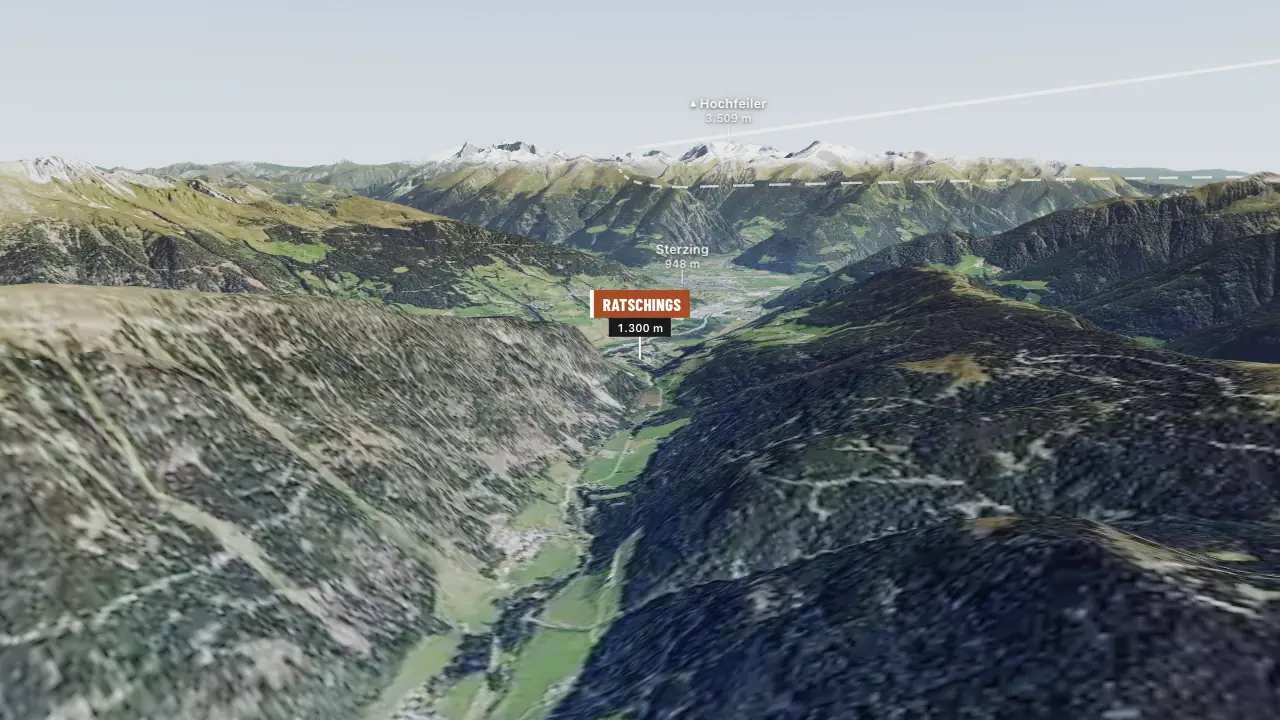 Ratschings im 3D-Flug