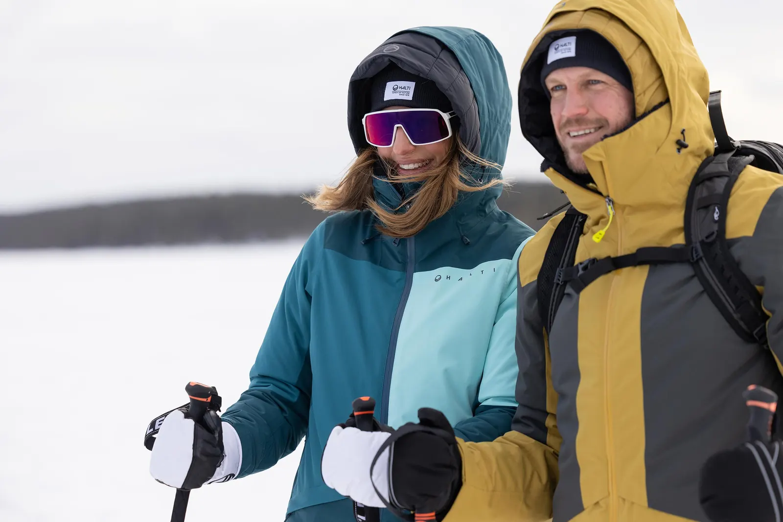 "Halti Skikollektion für Piste, Skitour und Langlauf"