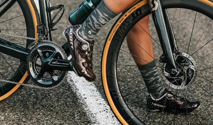 Mit Fahrradschuhen perfekt im Tritt