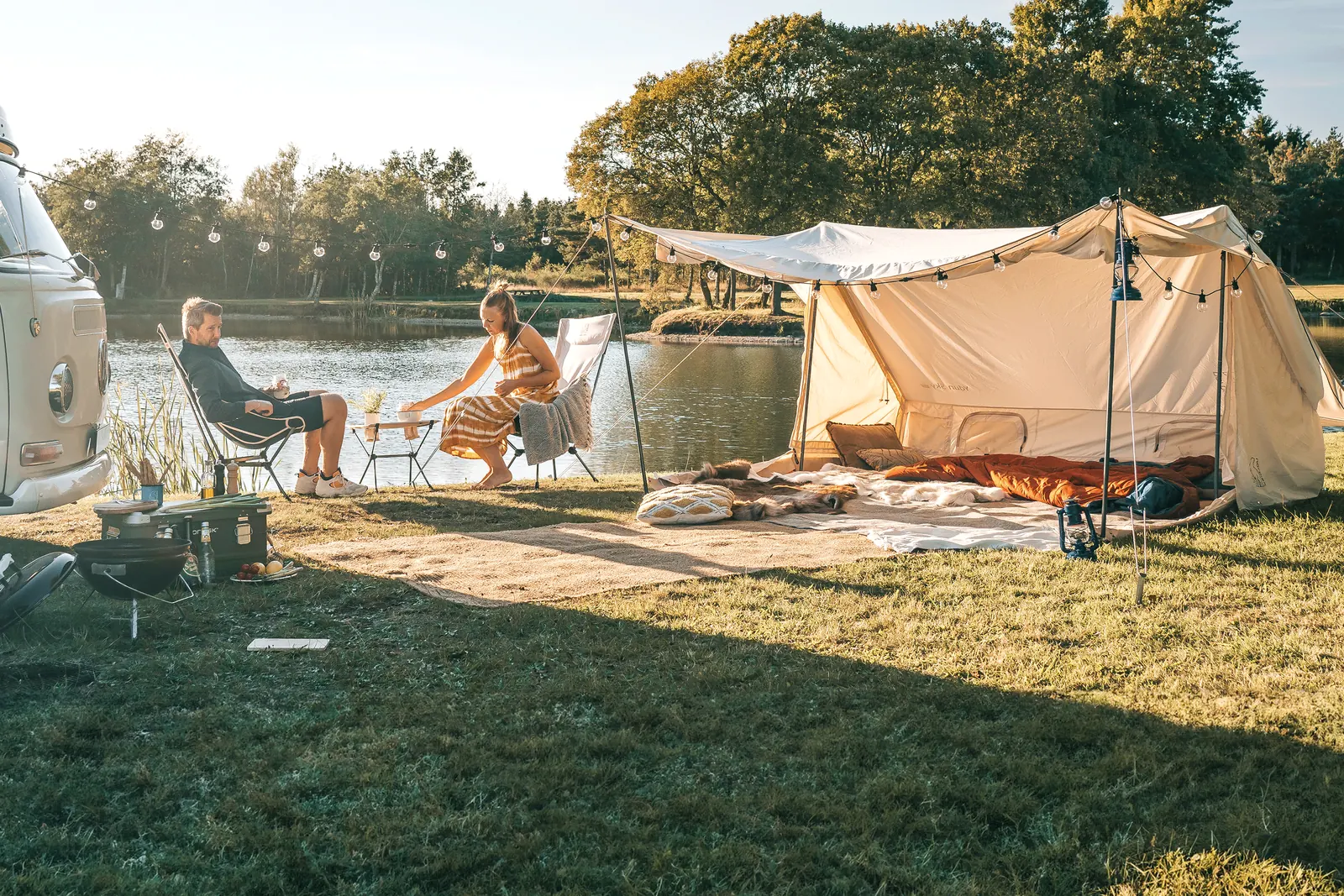 "Nordisk Zelte: Eleganter Komfort für unterwegs"