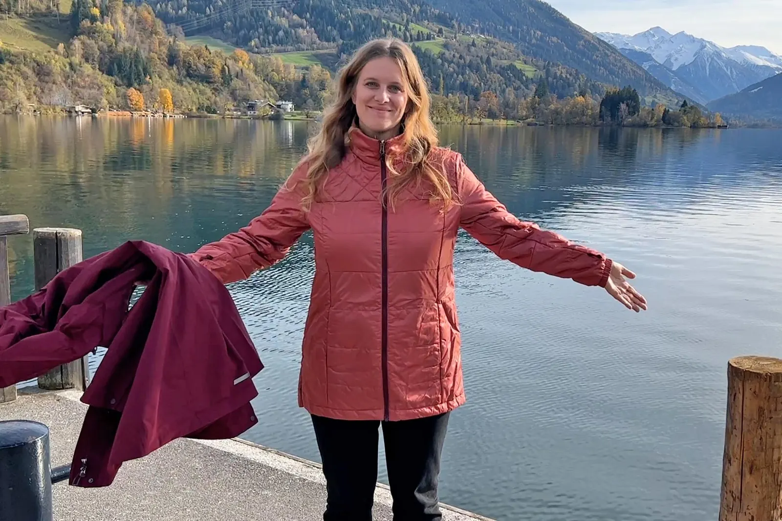 Separat getragene Innenjacke des Schöffel 3in1 Parka Barth am See