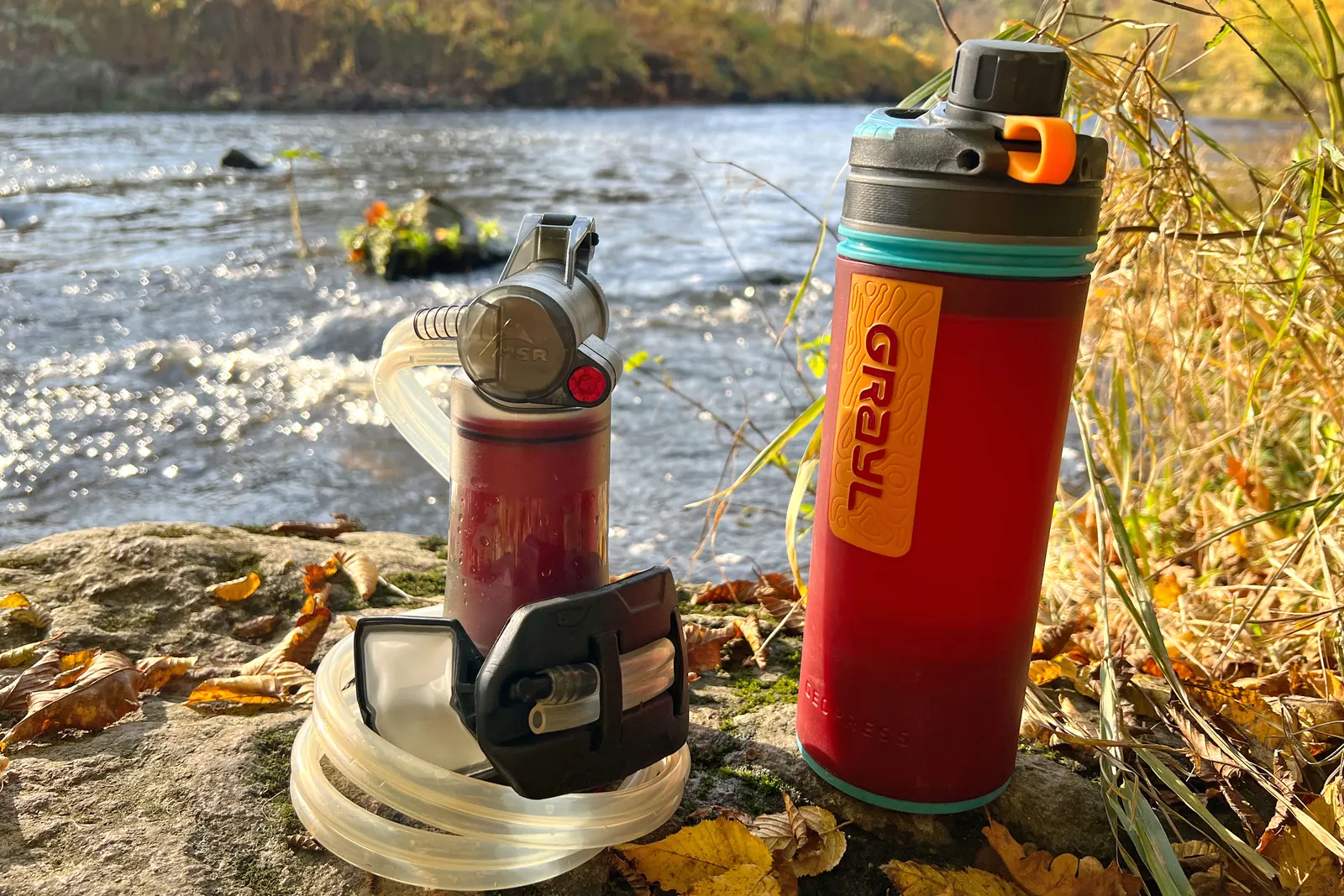 "Wasserfilter im Vergleich: MSR Guardian & GRAYL GeoPress"