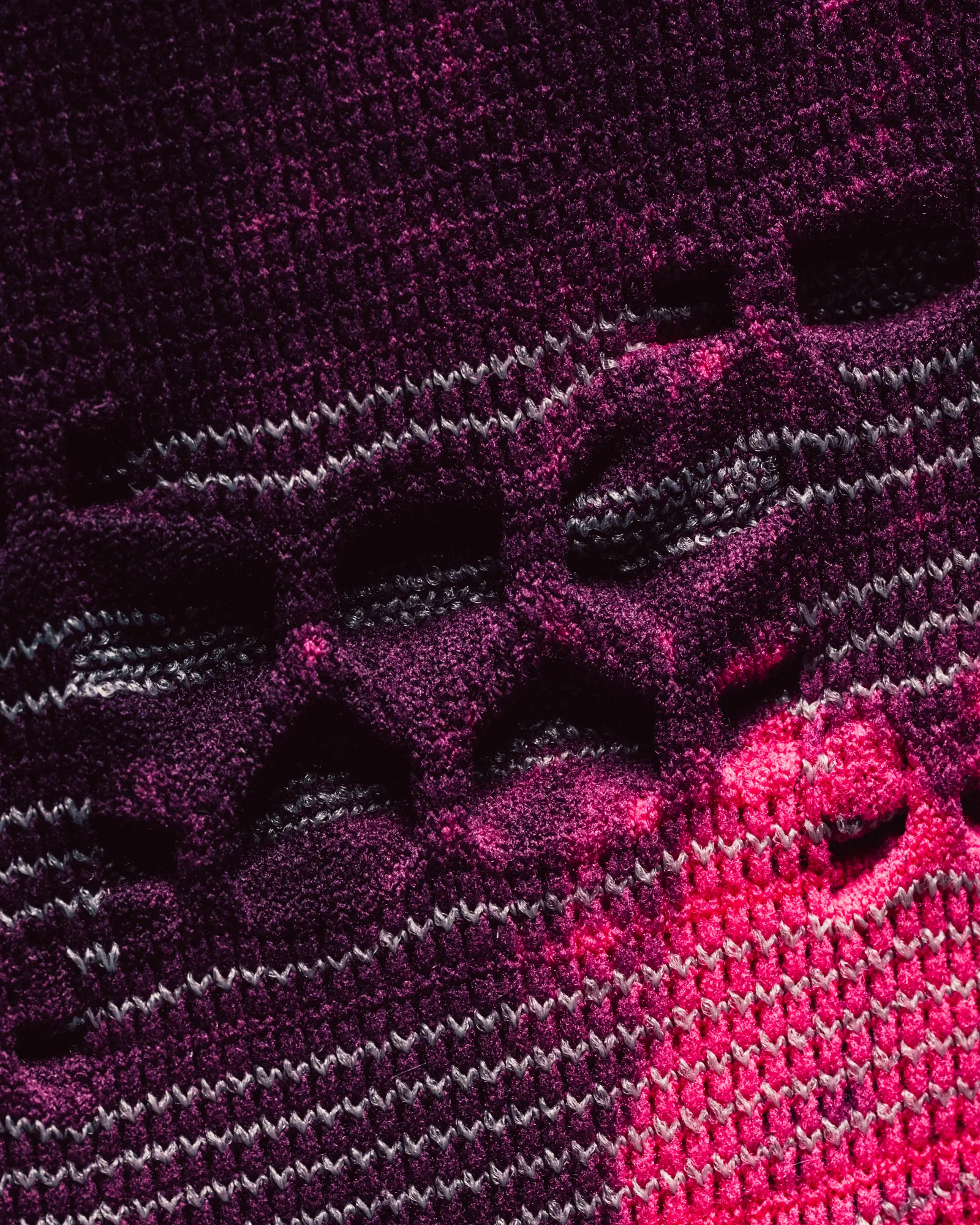 Nahaufnahme der Strickstruktur des X-Bionic Energy Accumulator 4.0