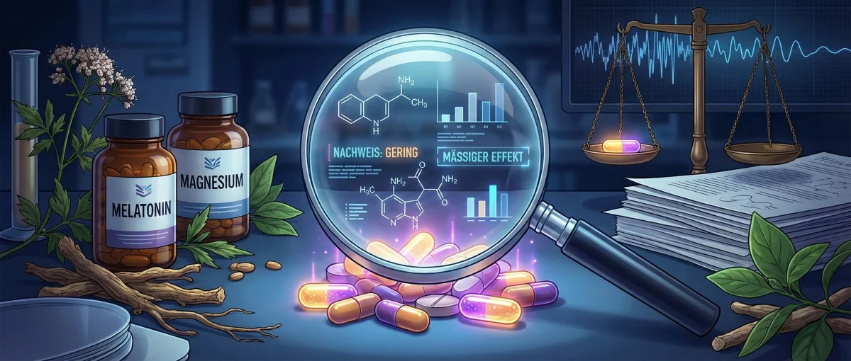 Schlafsupplements im Faktencheck: Was hilft wirklich - und was ist Marketing?