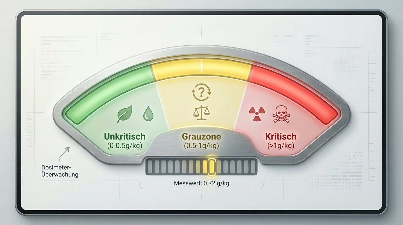 Infografik zeigt kritische Schwellenwerte für Alkoholkonsum nach dem Sport