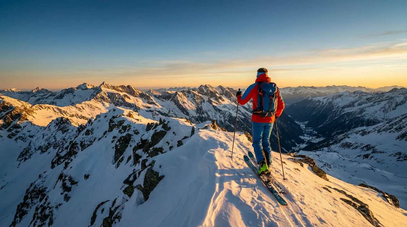 Von Olympia inspiriert: So startest du mit Skibergsteigen