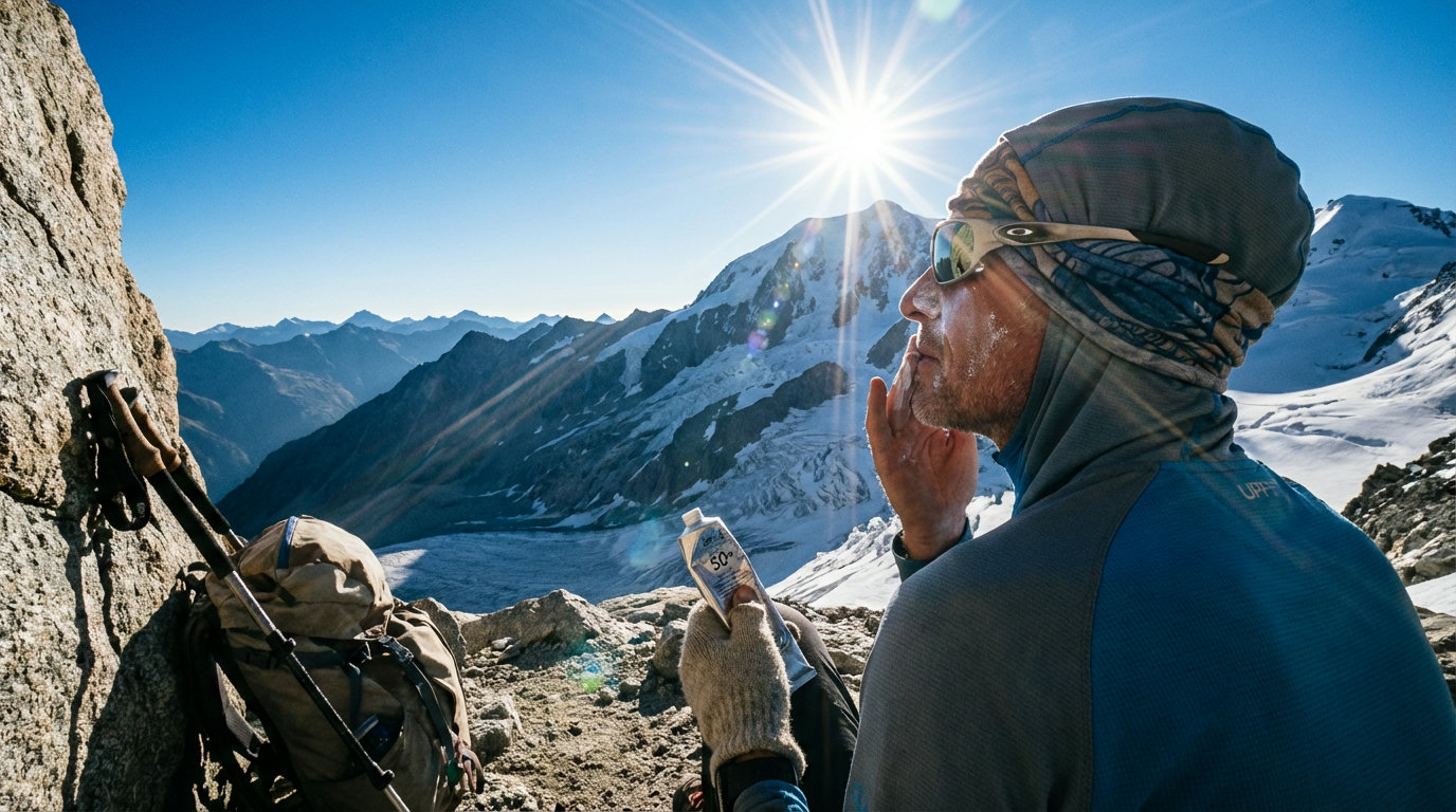 UV-Schutz am Berg: Warum Sonnenschutz im Outdoor-Sport unterschätzt wird