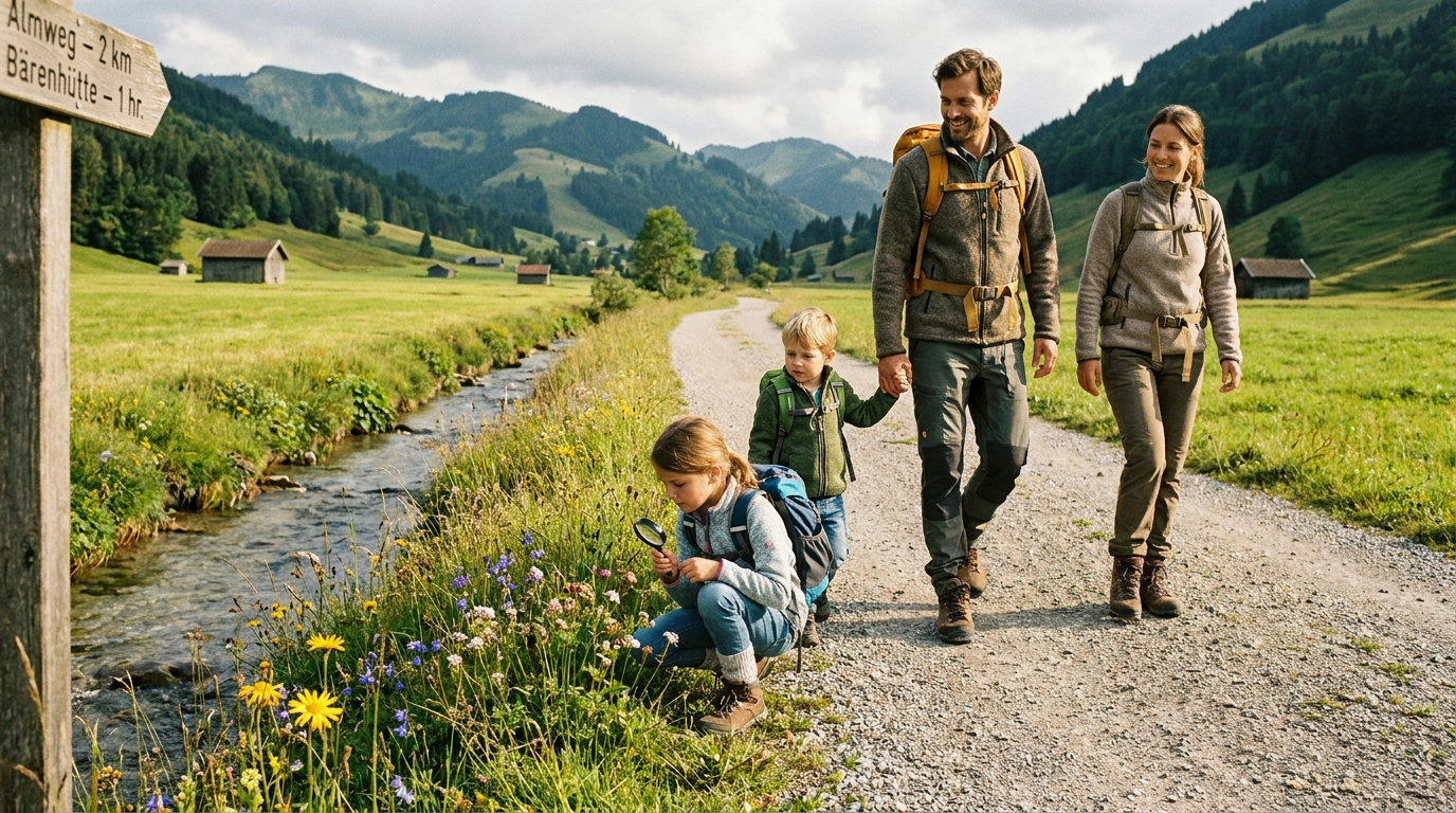 Familienwandern: Welche Touren wirklich kindertauglich sind