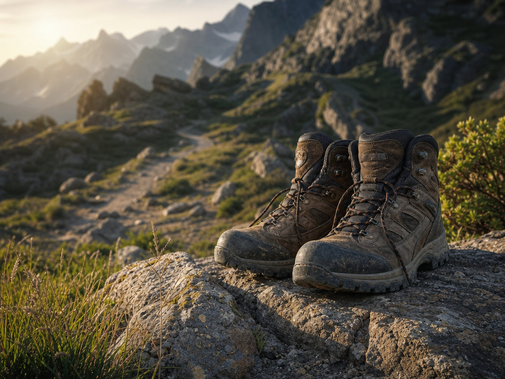 Wanderschuhe (KI-generierte Darstellung)