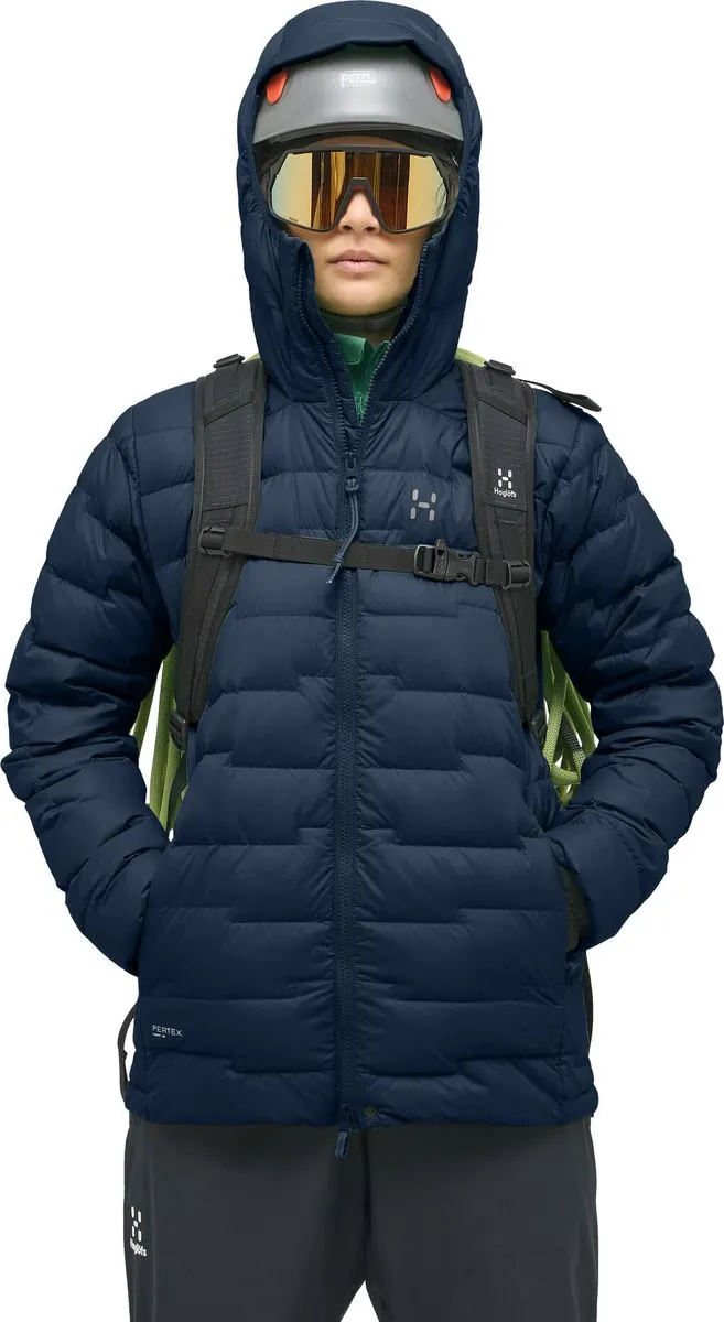 ROC Flash Down Hood Women in Tarn Blue