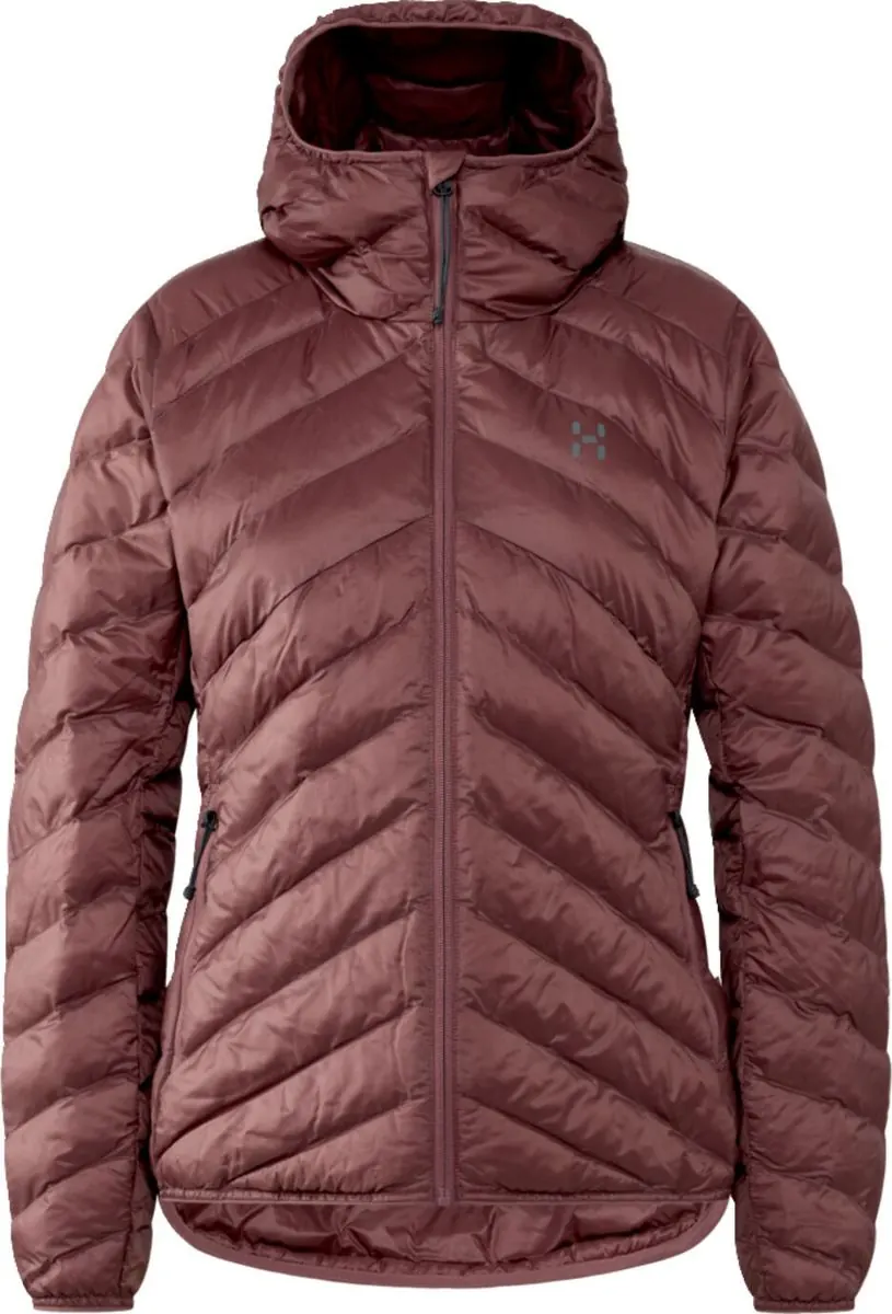 Särna Mimic II Hood Women in Misty Mauve