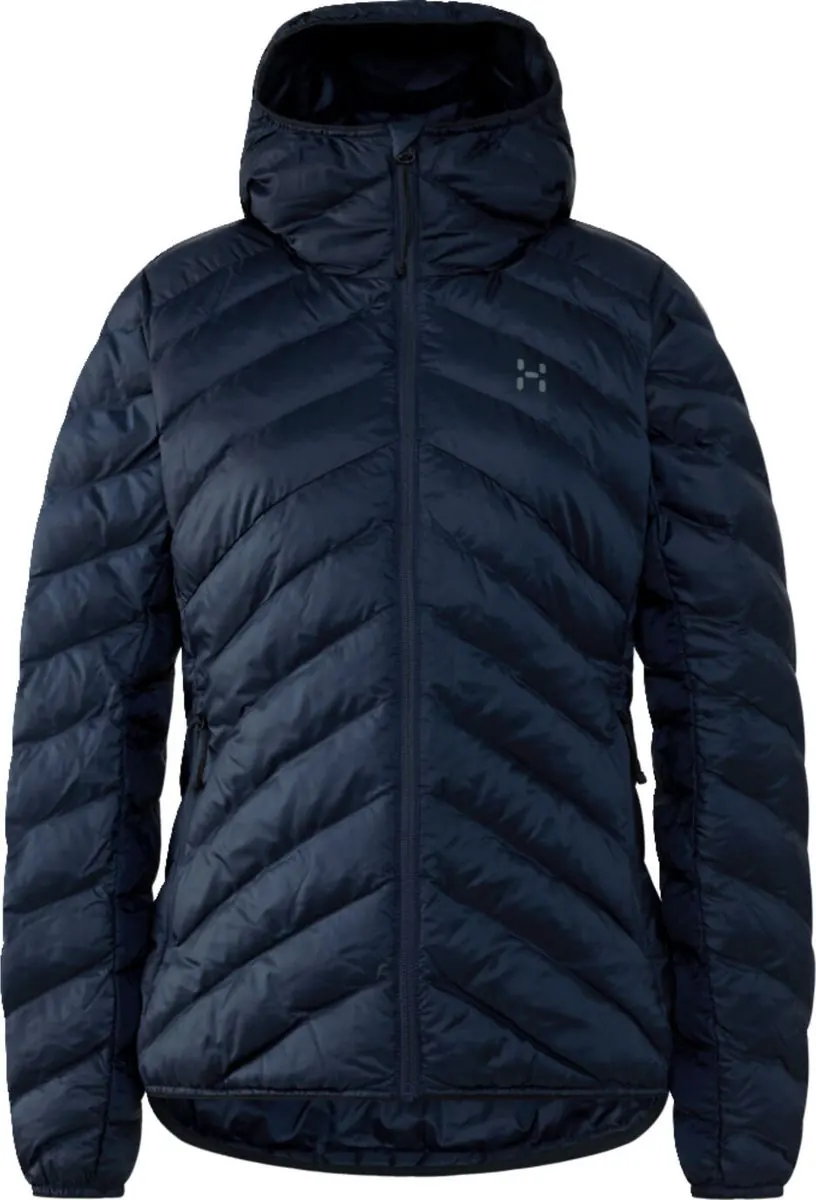 Särna Mimic II Hood Women in Tarn Blue