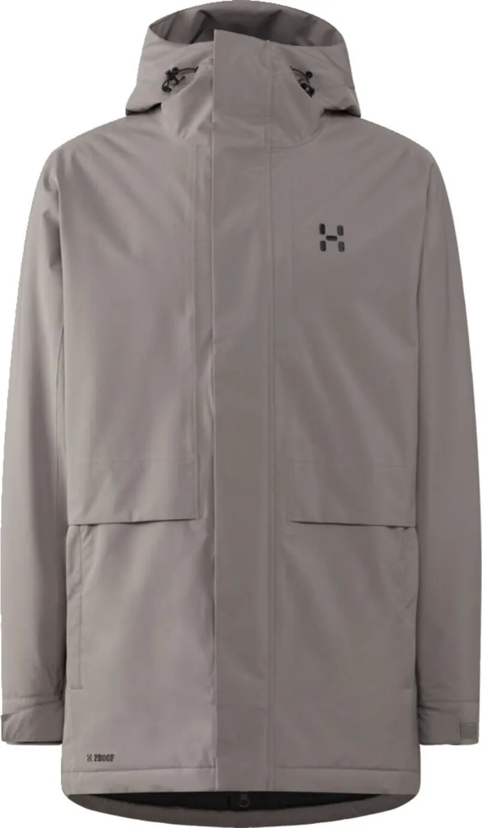 Salix Proof Mimic II Parka Men in Stone Brick