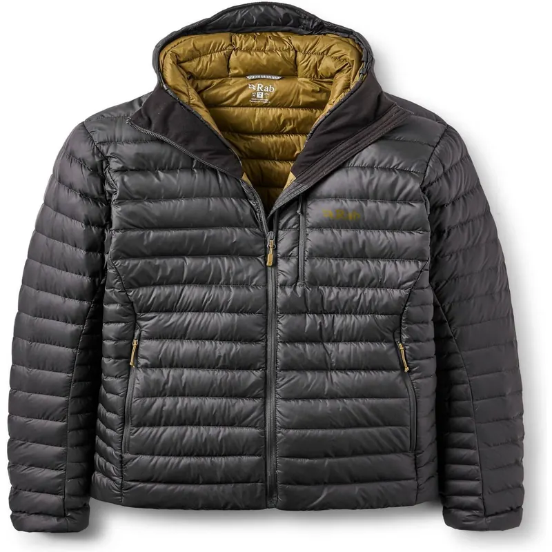 Microlight Alpine Hoody Men in Anthracite
