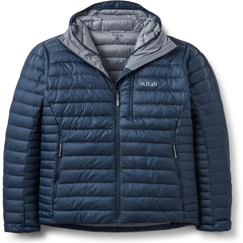 Microlight Alpine Hoody Men in Galaxy Blue