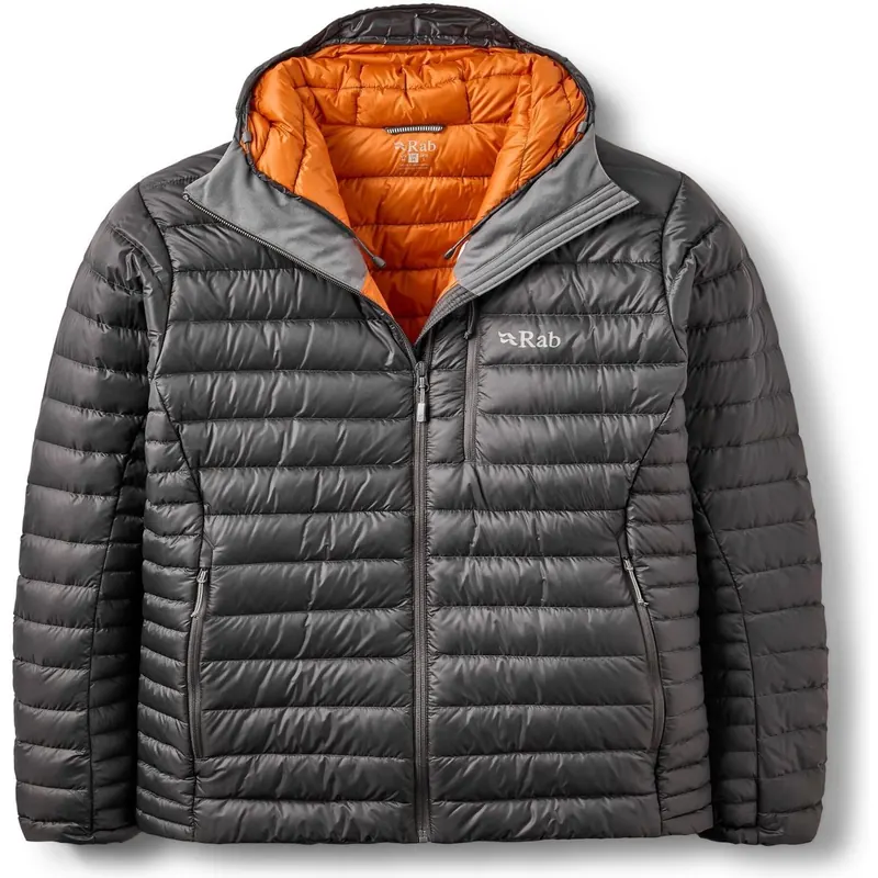 Microlight Alpine Hoody Men in Graphene