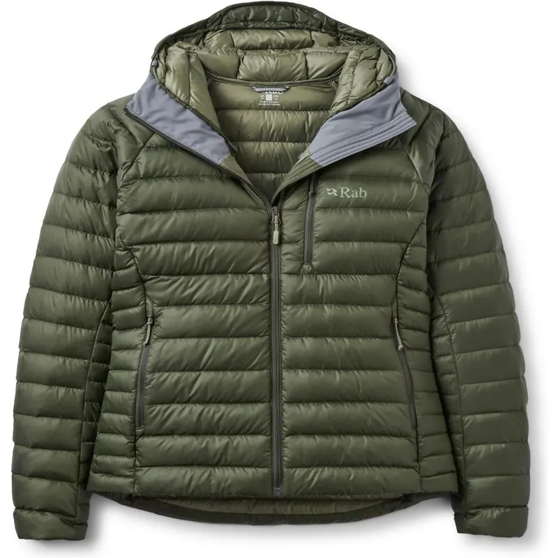 Microlight Alpine Hoody Women in Army