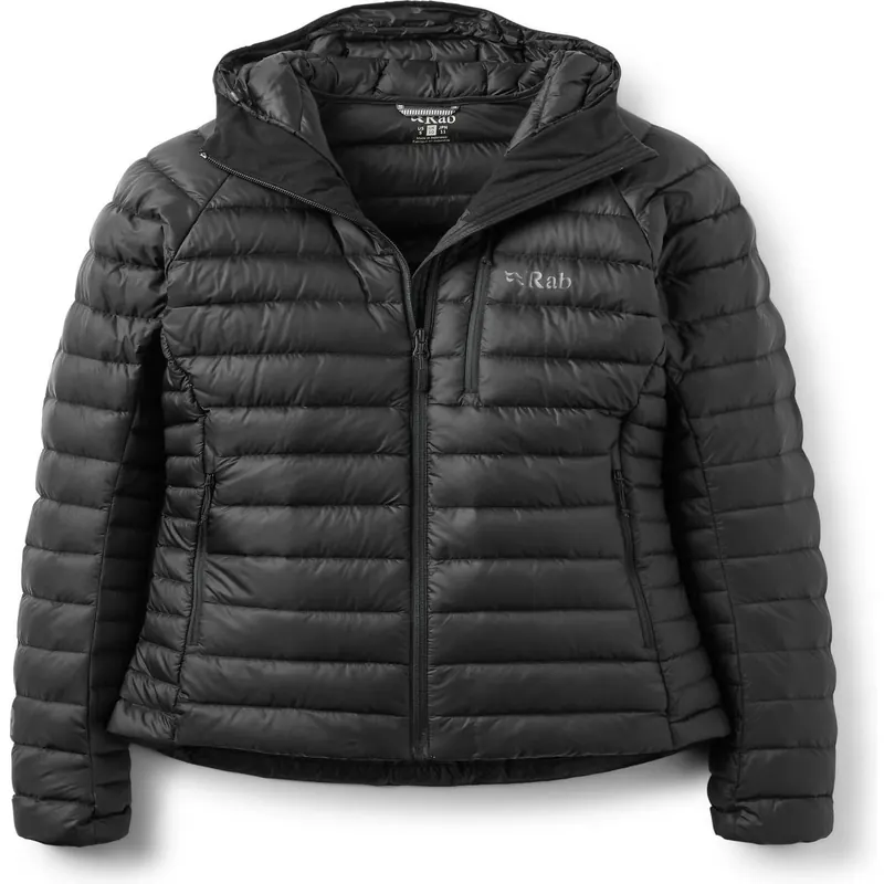 Microlight Alpine Hoody Women in Black