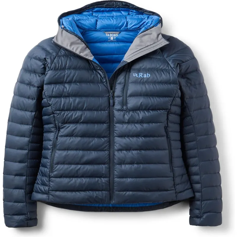Microlight Alpine Hoody Women in Galaxy Blue