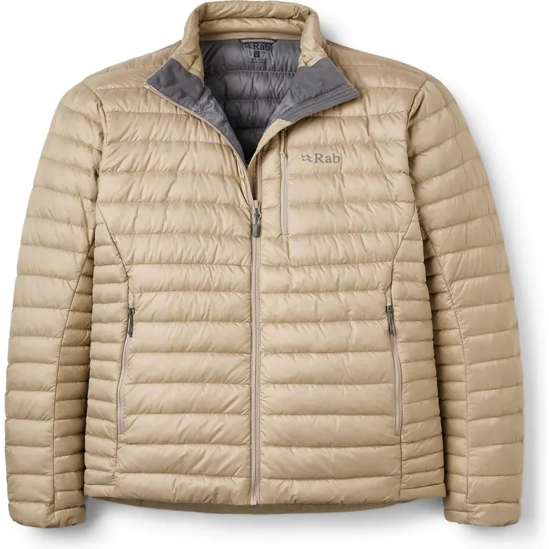 Microlight Jacket Men in Dark Pebble
