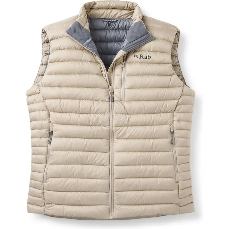 Microlight Vest Men in Dark Pebble