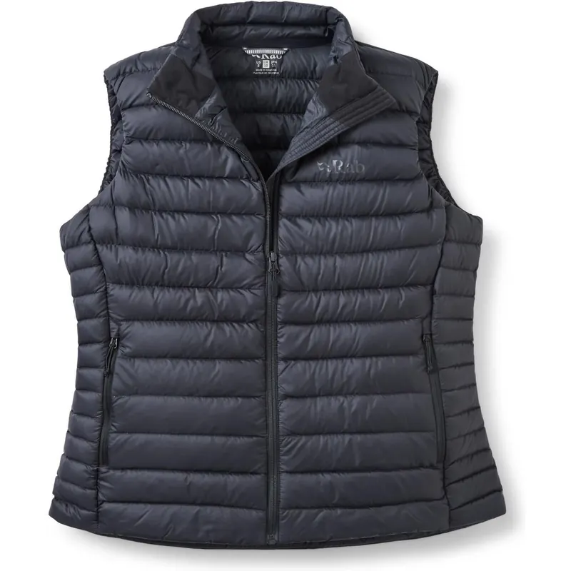 Microlight Vest Women in Black