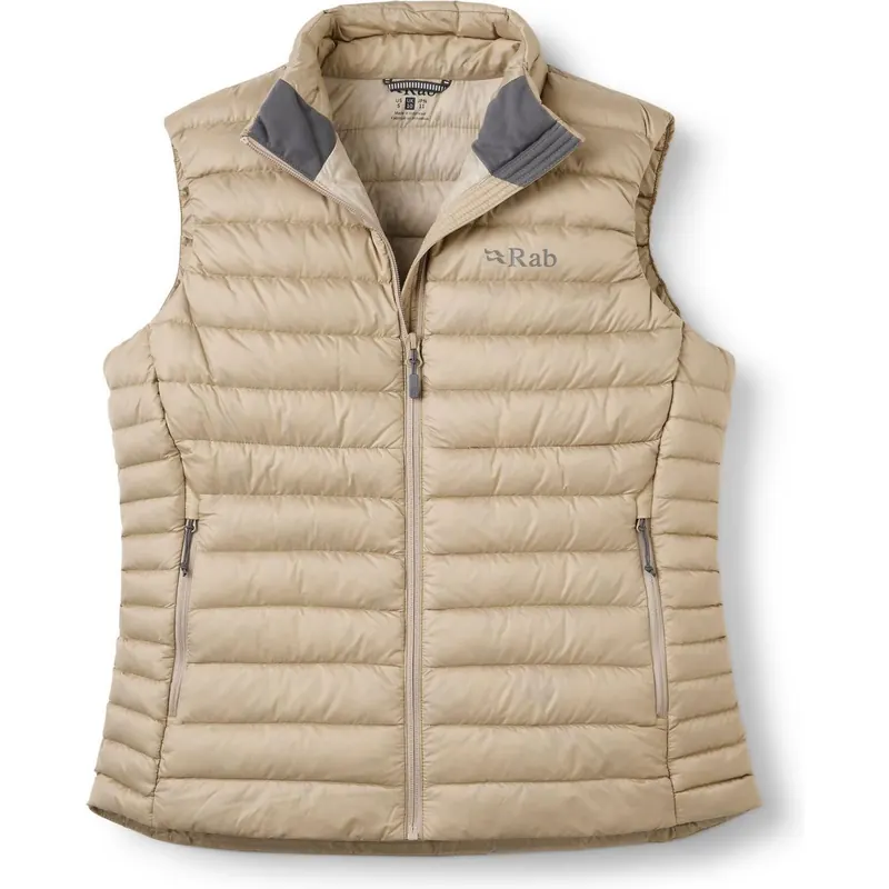 Microlight Vest Women in Dark Pebble