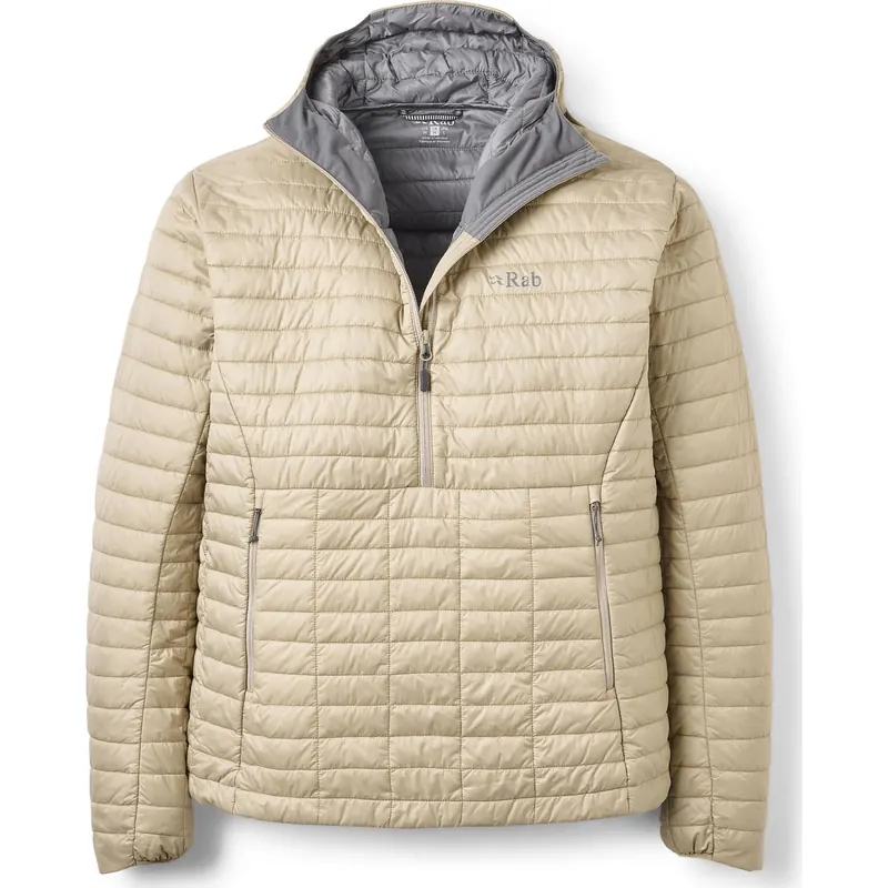 Microlighter Pullover Hoody Men in Dark Pebble