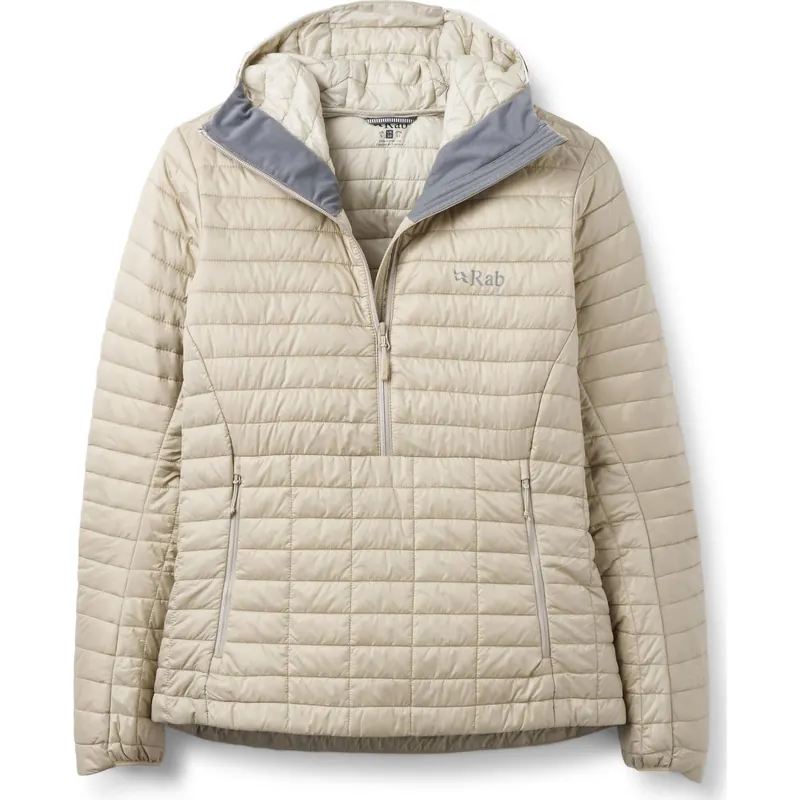 Microlighter Pullover Hoody Women in Dark Pebble