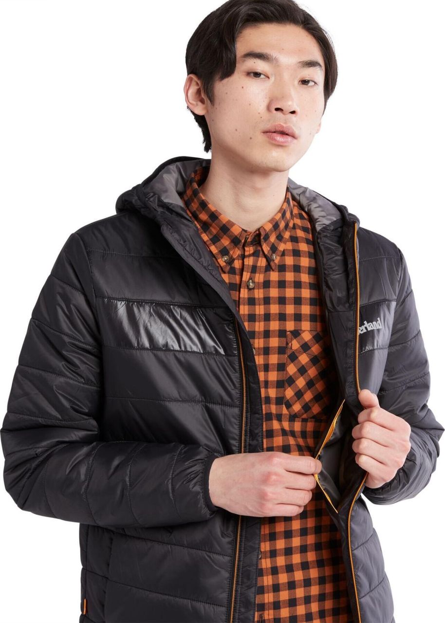 Timberland Mens Hooded Quilted Jacket SportFits Shop