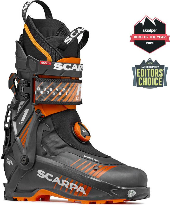 F1 Lt [スカルパ] , Scarpa F1 LT Alpine Touring Boot – WNRKJA