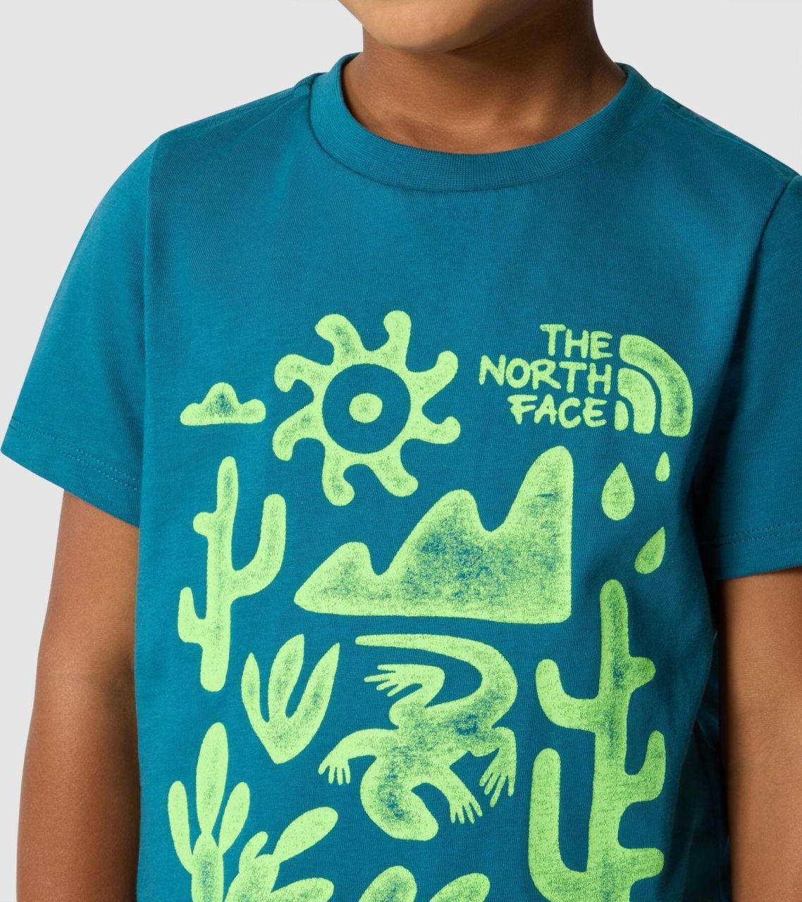 The North Face KID Short Sleeve Outdoor Graphic Tee | SportFits Shop