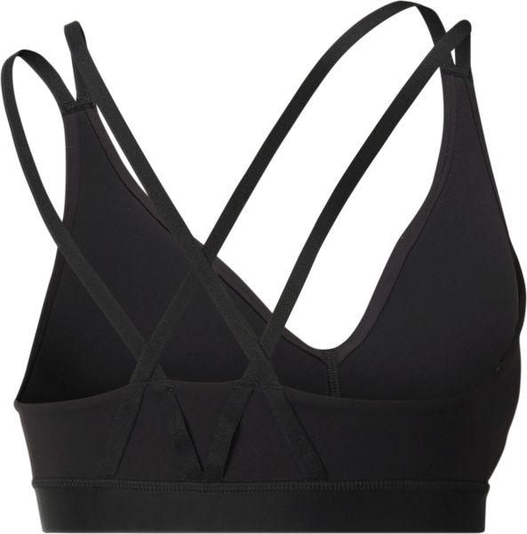 CRZ YOGA Vrouwen Low Impact Strappy Gewatteerde Sport BH Y Racer Back Spaghetti Riemen Yoga BH Tops Rode Merlot S