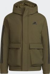 Utilitas 3-Stripes Hooded Jacket (gender Neutral)