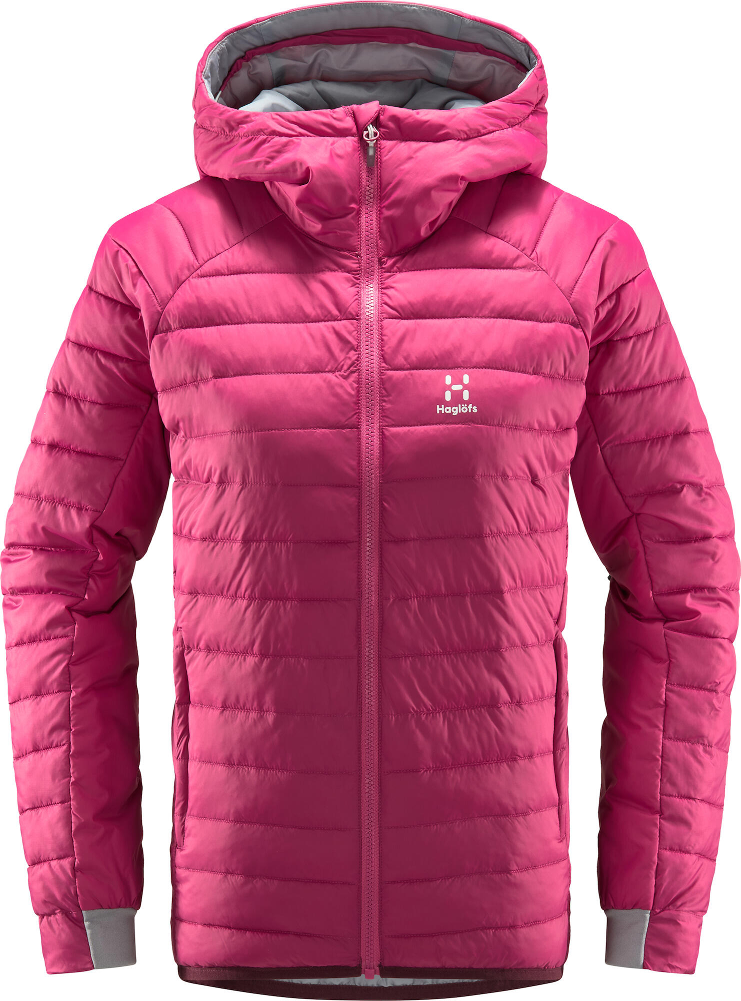 新品○HAGLOFS ESSENS MIMIC JACKET WOMEN XS LILAC/ACAI BERRY ホグロフス Haglofs Womens Essens Mimic Hooded Jacket (Lilac/Acai Berry