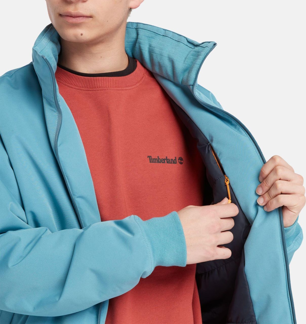 Timberwolf Solid Pattern Men's Bomber Premium Jacket main image 1