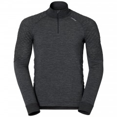 SUW Top Turtle Neck 1/2 Zip L/S Natural Mens