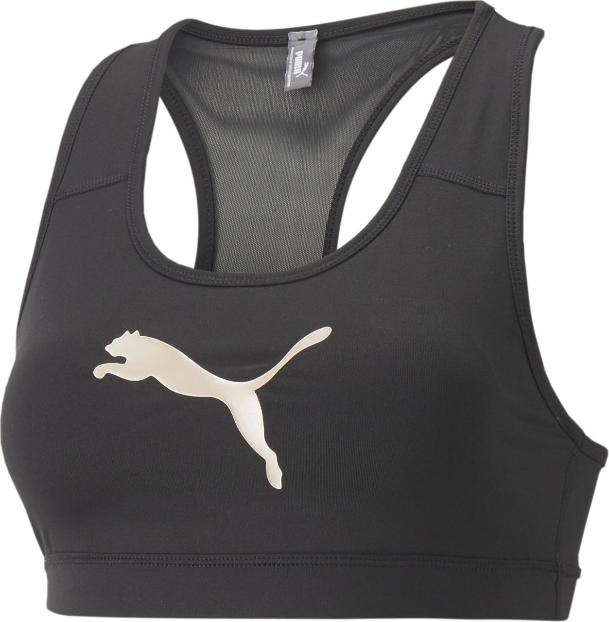 Puma Womens 4keeps Mid Impact Sports Bra Blue Size 3x main image 1