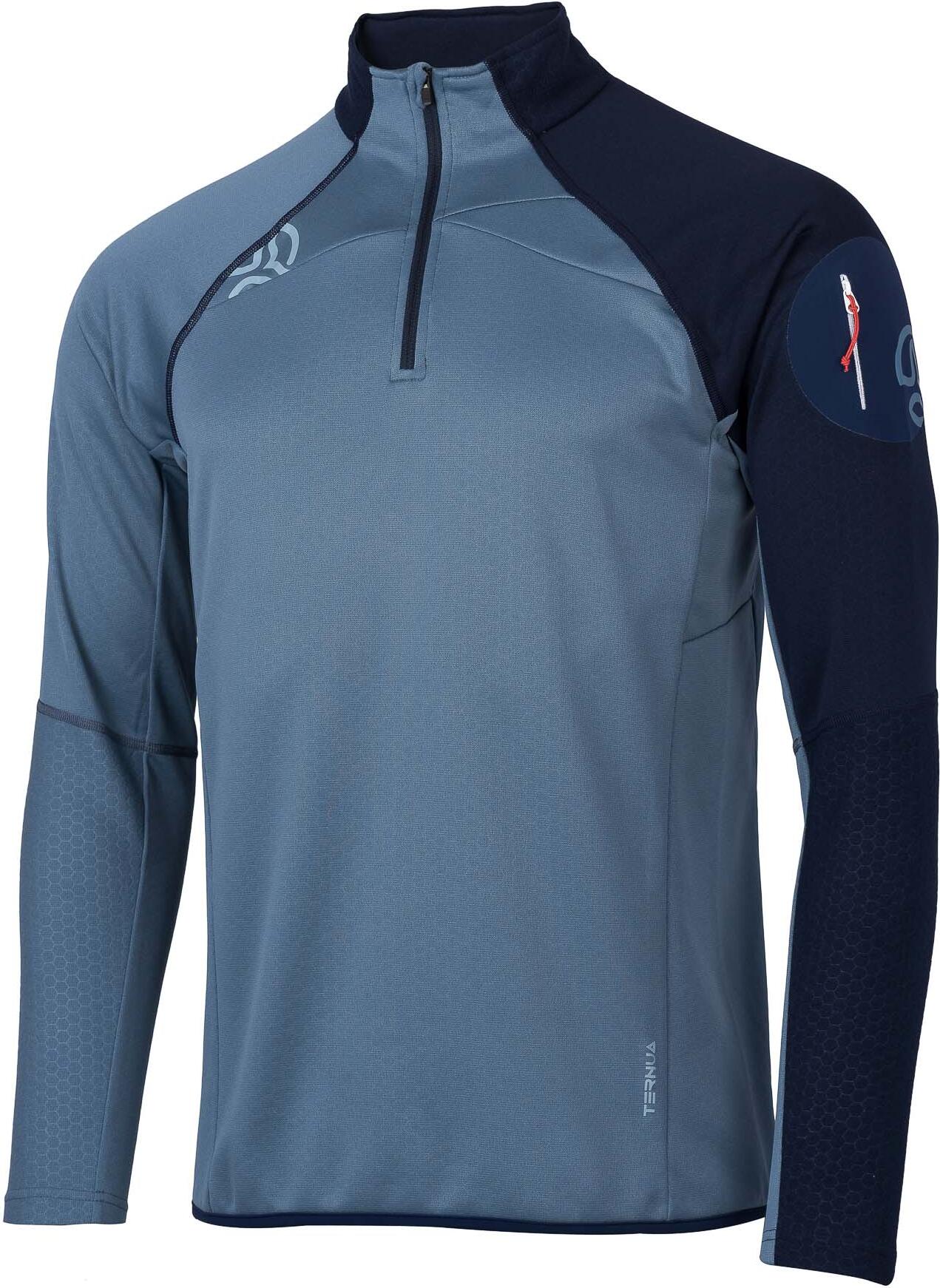 Ternua Rakker 1/2 Zip M - Herren Midlayer für Freeski oder Skitouren ...