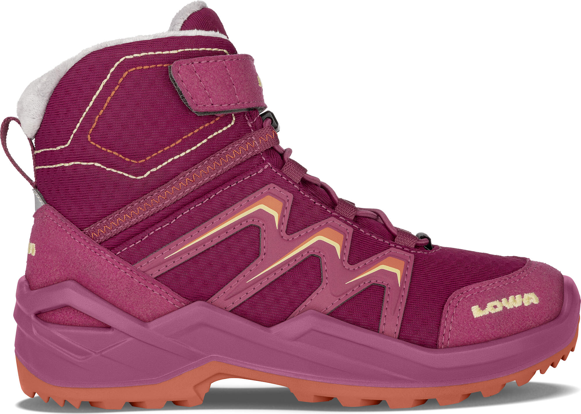 LOWA Maddox PRO GTX LO JR Scarpe Bambino - Navy/Blu - Gore-Tex Impermeabile E Allacciatura Veloce - 4