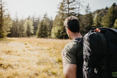 Perfectly dressed for any kind of hike.