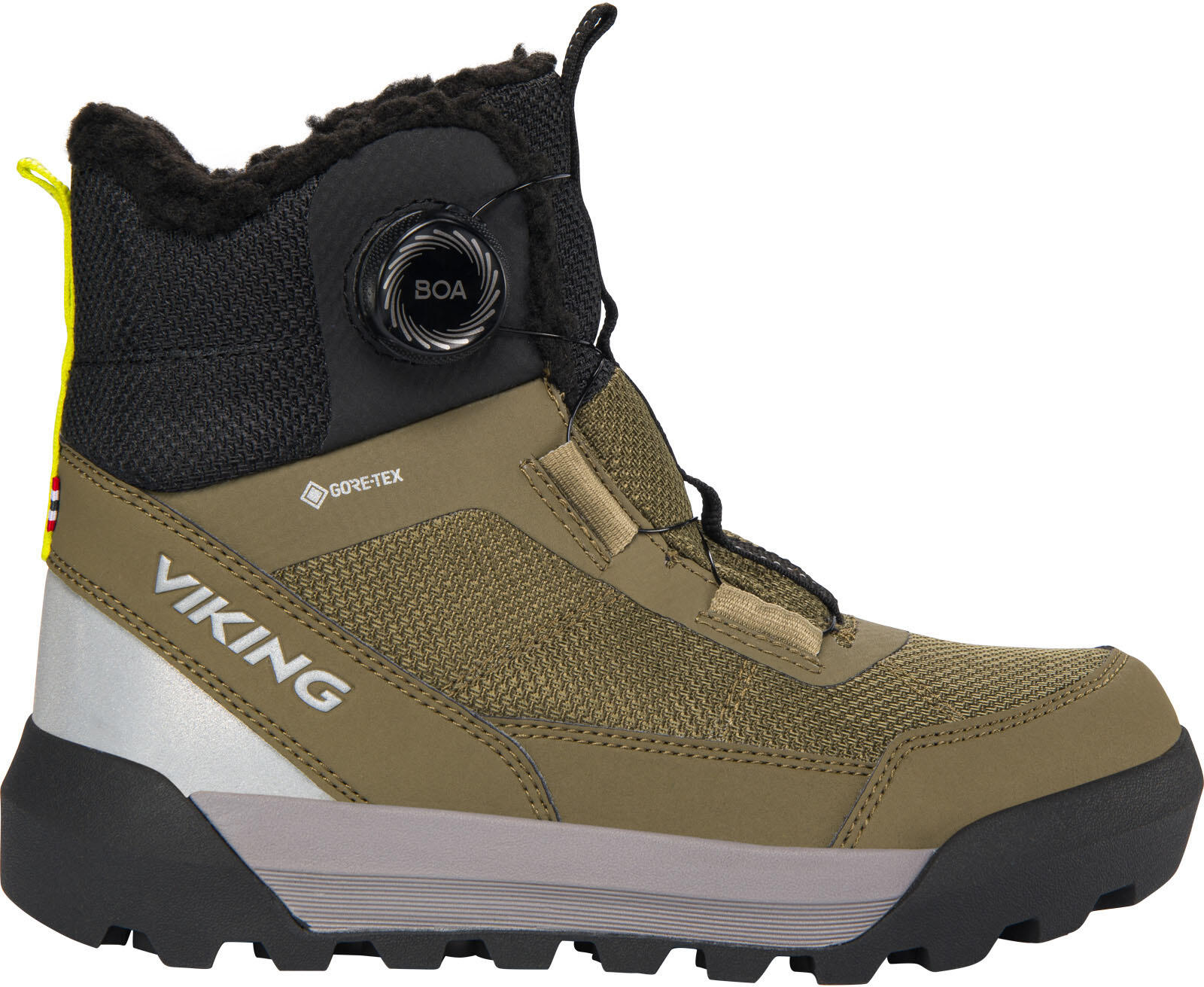 Viking Play Reflex Warm GTX 2 V sneeuwboot voor kinderen, uniseks, Navy Charcoal, 35 EU