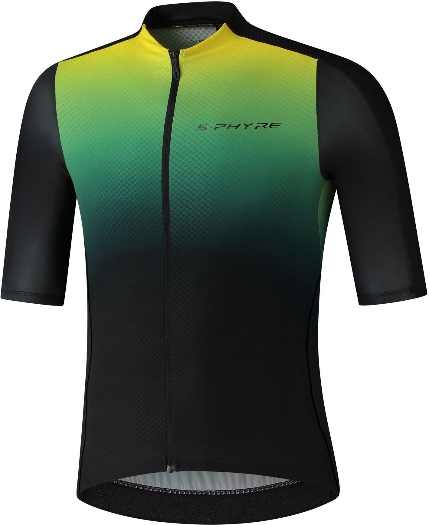 Maglia Da Ciclismo SHIMANO S.s. Zip Jersey. Modello Kita, Multicolore, Unisex. Realizzata In Materiali Di Qualità Per Il Massimo Comfort E Performance. Perfetta Per Gli Appassionati Di Bicicletta.