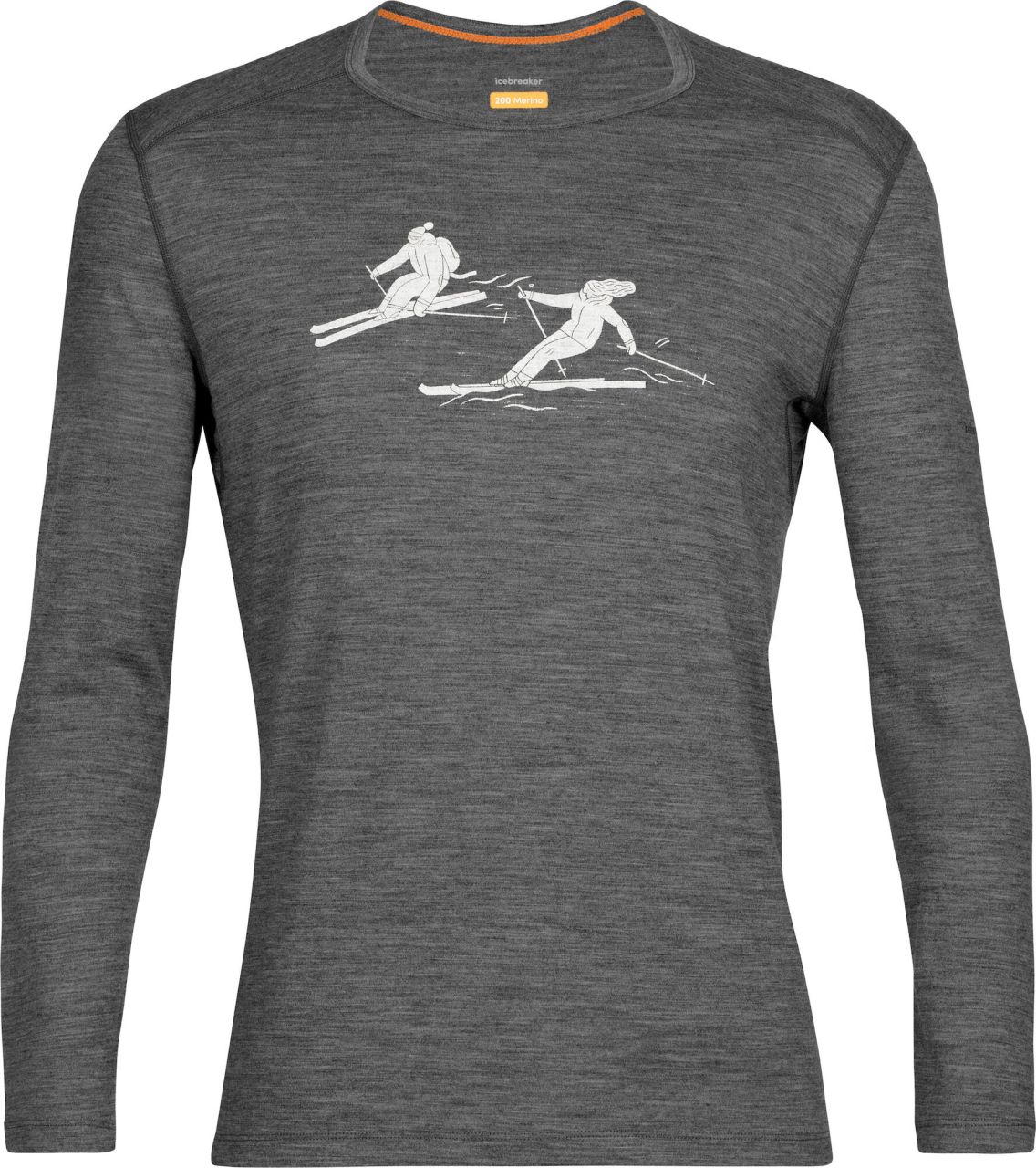 Icebreaker Men 200 Oasis Long Sleeve Crewe Last Run SportFits Shop