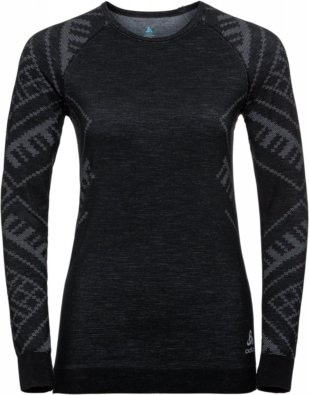 Odlo Damen Active F-Dry Light Langarm Shirt - Funktionsunterwäsche Aus Recyceltem Polyester
