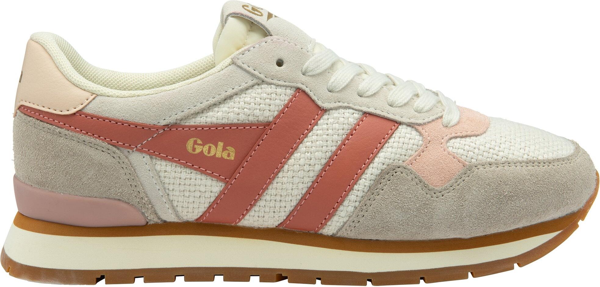 Gola Womens Colorado, Bone/Khaki/Lavender, 9.5