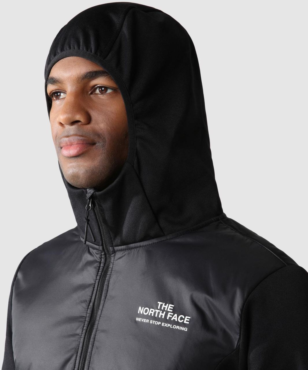 The North Face Mens MA Insulated 1/4 Zip Fleece Hood SportFits Shop