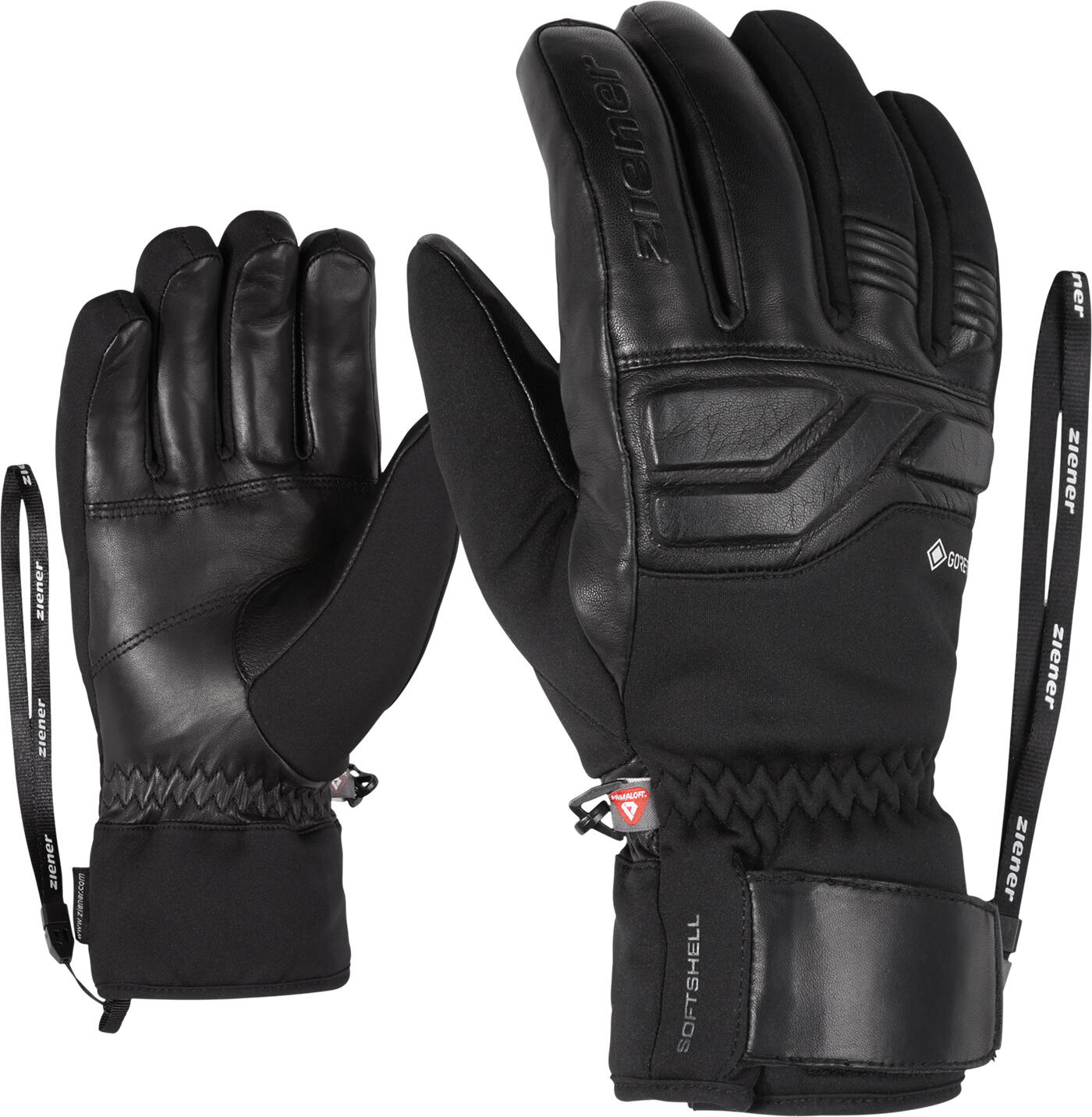 Produktbild von Skihandschuhe Warm Ziener Gallinus AS PR DCS Ski-Handschuhe Herren - Wasserdicht & Super Warm Mit Fäustling Ziener Handschuhe Kinder