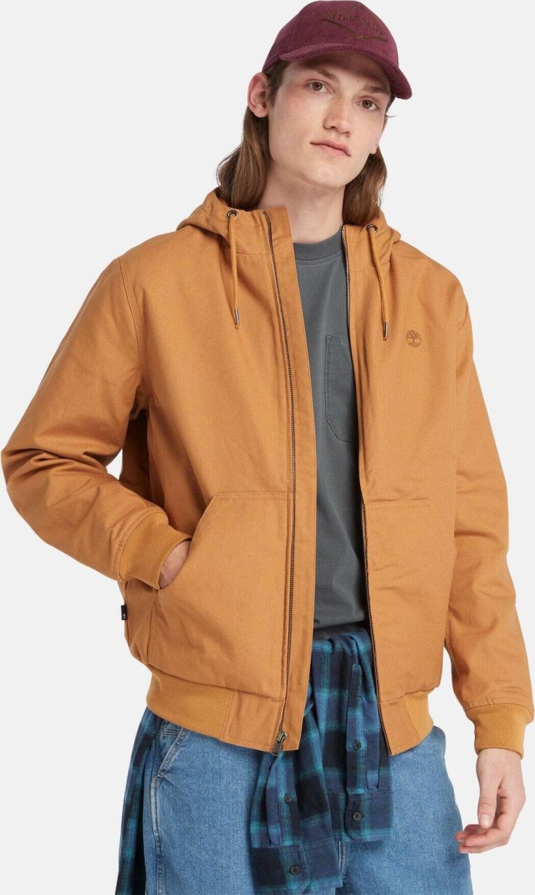 Timberland Mens Canvas Bomber Jacket SportFits Shop