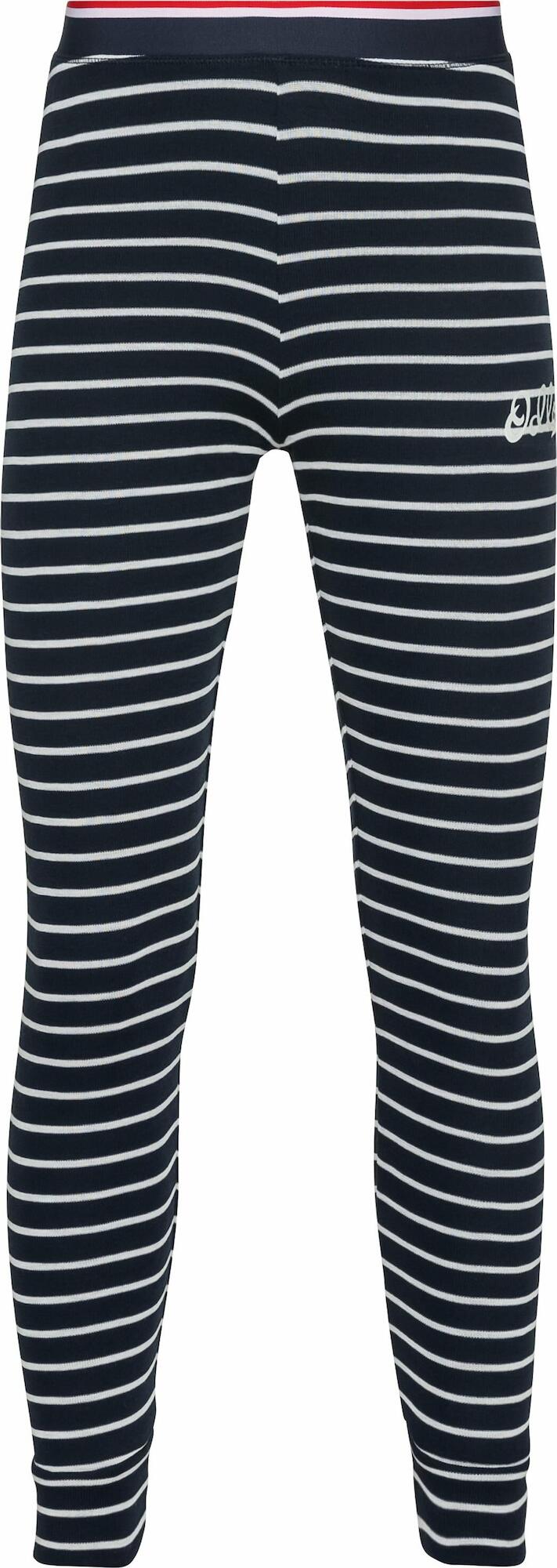 Pantalon Long ODLO Enfant - Imprimé Rayures Active Warm | 100% Polyester | Séchage Rapide | Mixte
